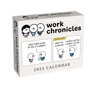 Work Chronicles 2025 Desk Calendar
