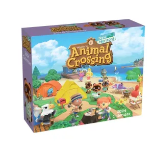 Animal Crossing New Horizons 2024 Desk Calendar