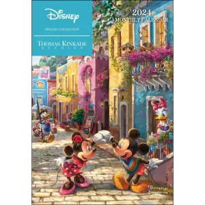 Kinkade Disney Monthly 2024 Pocket Planner