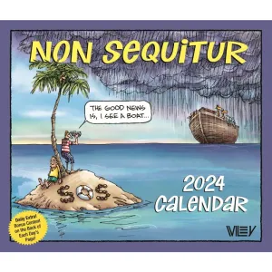 Non Sequitur 2024 Desk Calendar