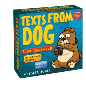Texts from Dog 2024 Desk Calendar