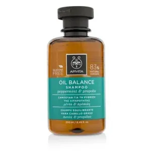 ApivitaOil Balance Shampoo with Peppermint & Propolis (For Oily Hair) 250ml/8.45oz
