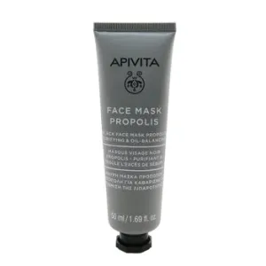 ApivitaBlack Face Mask with Propolis - Purifying & Oil-Balancing 50ml/1.69oz
