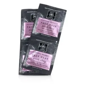 ApivitaExpress Beauty Face Mask with Pink Clay (Gentle Cleansing) 6x(2x8ml)