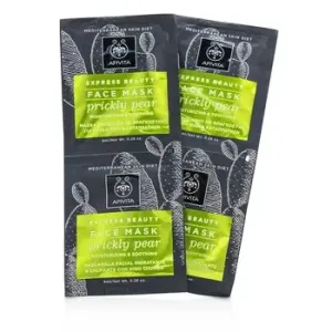 ApivitaExpress Beauty Face Mask with Prickly Pear (Moisturizing & Soothing) 6x(2x8ml)