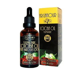 Arganour - Jojoba Oil 100% pure : Body oil, lotion and cream 1.7 Oz / 50 ml