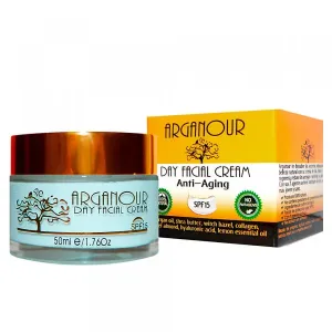 Arganour - Day facial cream : Sun protection 1.7 Oz / 50 ml