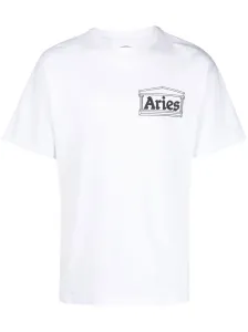 ARIES - Printed Cotton Long Sleeve T-shirt #64686