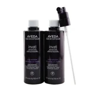 AvedaInvati Advanced Scalp Revitalizer - Solutions For Thinning Hair (2 Refills + Pump) 2x150ml