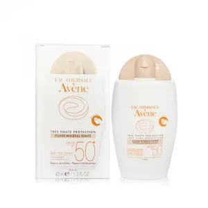 AveneVery High Protection Tinted Mineral Fluid SPF 50+ - For Sensitive & Intolerant Skin 40ml/1.3oz