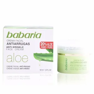 Babaria - Aloe Crème Visage Anti-Rides : Moisturising and nourishing care 1.7 Oz / 50 ml