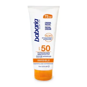 Babaria - Facial cream Invisible : Sun protection 2.5 Oz / 75 ml