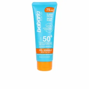 Babaria - Facial fluid Sensitive skin : Sun protection 2.5 Oz / 75 ml