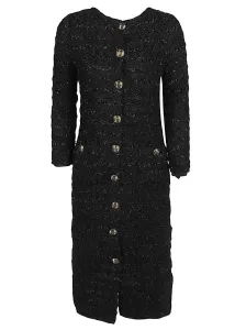BALENCIAGA - Wool Midi Buttoned Dress #909153