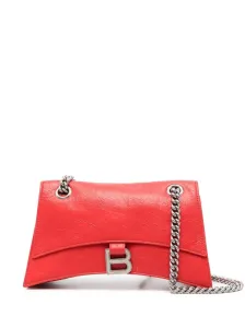 BALENCIAGA - Crush Chain Small Leather Handbag