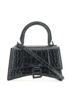 BALENCIAGA - Hourglass Xs Leather Handbag #844460