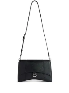 BALENCIAGA - Downtown Leather Crossbody Bag