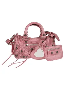 BALENCIAGA - Le Cagole Mini Leather Duffle Bag #1148895