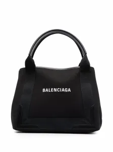 BALENCIAGA - Navy Cabas Small Tote Bag #1264464