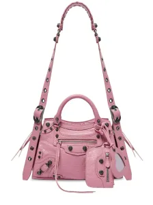 BALENCIAGA - Neo Cagole Xs Leather Handbag #1146786