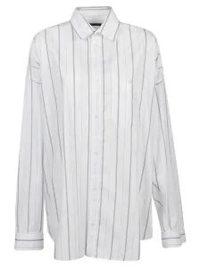 BALENCIAGA - Striped Cotton Shirt #1128915