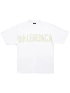 BALENCIAGA - Tape Type Cotton T-shirt #1253549