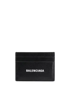 BALENCIAGA - Cash Leather Credit Card Case #1146927