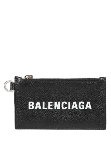 BALENCIAGA - Leather Credit Card Holder #1015043