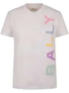 BALLY - Logo Organic Cotton T-shirt #1281471