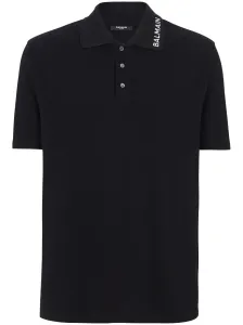 BALMAIN - Cotton Polo Shirt #1247096