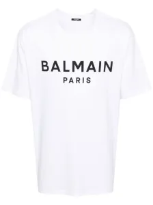 BALMAIN - Cotton T-shirt With Logo #1248602