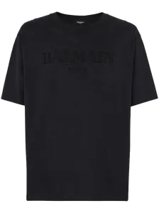 BALMAIN - Cotton T-shirt With Logo #1283570