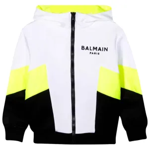 Balmain Boys Logo Jacket White 10Y