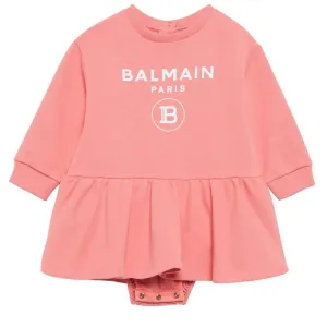 Balmain Girls Dress Pink 12M
