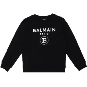 Balmain Boys Logo Sweater Black 4Y #706