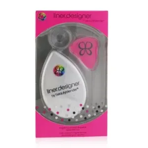 BeautyBlenderLiner Designer (1x Eyeliner Application Tool, 1x Magnifying Mirror Compact, 1x Suction Cup) - Pink 3pcs
