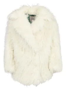 BECAGLI - Mohair Fur Caban Coat #47768