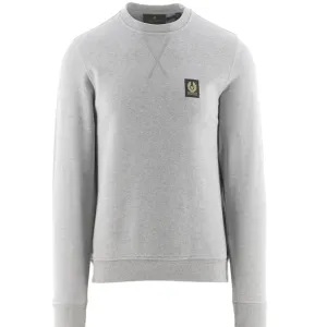 Belstaff Mens Logo Sweater Grey S
