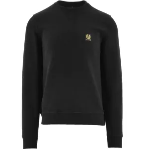 Belstaff Mens Cotton Fleece Sweater Black XL