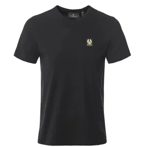 Belstaff Mens Cotton Logo T-shirt Navy S