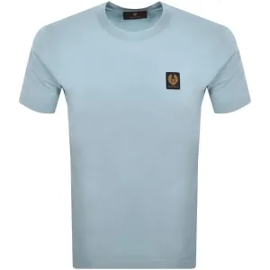 Belstaff Men's Logo T-shirt Blue S