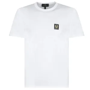 Belstaff Men's Short Sleeved T-shirt White Extra Large #1353