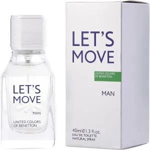 Benetton - Let'S Move : Eau De Toilette Spray 1.3 Oz / 40 ml