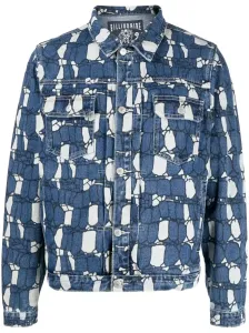 BILLIONAIRE BOYS CLUB - Camouflage Print Denim Jacket #1149657