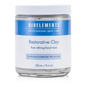 BioelementsRestorative Clay Pore Refining Treatment Mask (Salon Size, For Combination / Oily Skin) 236ml/8oz