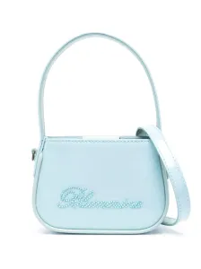BLUMARINE - Logo Patent Leather Handbag #876605