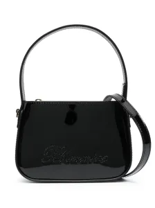 BLUMARINE - Logo Patent Leather Handbag #1140156
