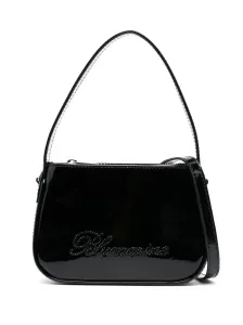 BLUMARINE - Logo Patent Leather Top-handle Bag #1158172