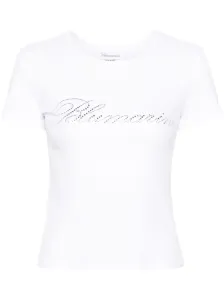 BLUMARINE - Logo Cotton T-shirt #1264027