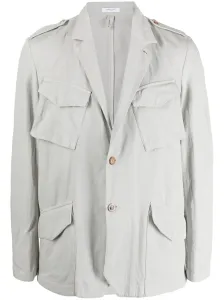 BOGLIOLI - Blen Linen Single-breasted Jacket #897202